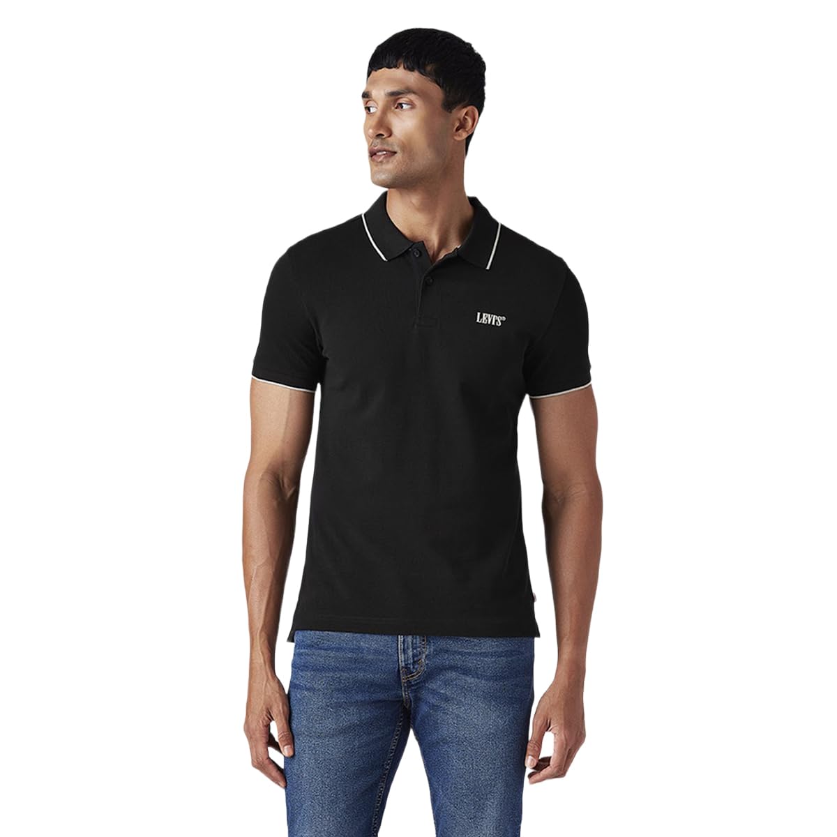 levi's Men's Solid Slim Fit Polo T-Shirt-picture-24