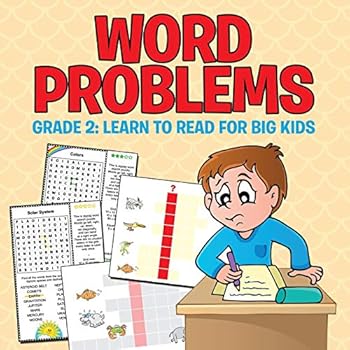 Paperback Word Problems Grade 2: Learn To Read For Big Kids Book