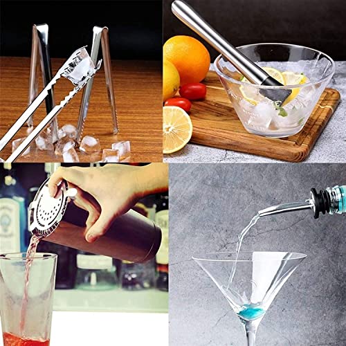 Kit bartender 12 piezas con soporte y accesorios miniatura 4