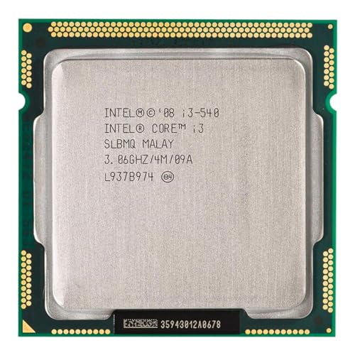 BQTEC Intel Core i3-540 3.06 GHz Dual-Core Quad-Thread 4 MB Cache 73 W CPU Processore LGA 1156