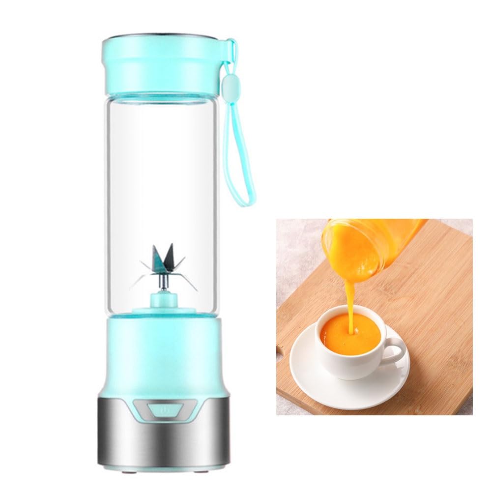 Mini Frullatore Smoothie Juicer Mixer Frullatore Per Milkshake Portatile Con 6 Lame In Acciaio Inossidabile USB Frullatore Per Smoothie Per Smoothie, Frappé, Frutta E Verdura Senza BPA 150W ( Color :