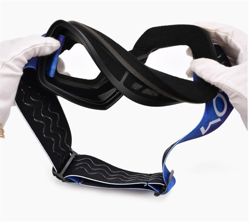 Lunettes de ski coupe-vent pour homme et femme, double pont, anti-buée, anti-reflets, protection UV
