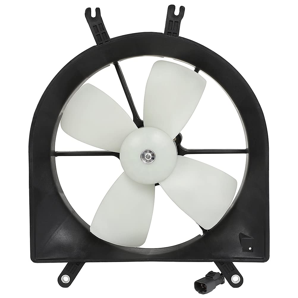 SCITOO 600070 620-204 674-59354 Radiator Cooling Fan Compatible for 1997-1998 for Acura EL 1992-1998 for Honda for Civic 1993-1997 for Honda for Civic