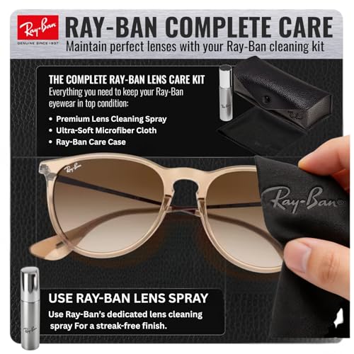 Image of Ray-Ban RB4171 ERIKA COLOR MIX Phantos Shaped Sunglasses for Women with Official RAYBAN Eyewear Kit