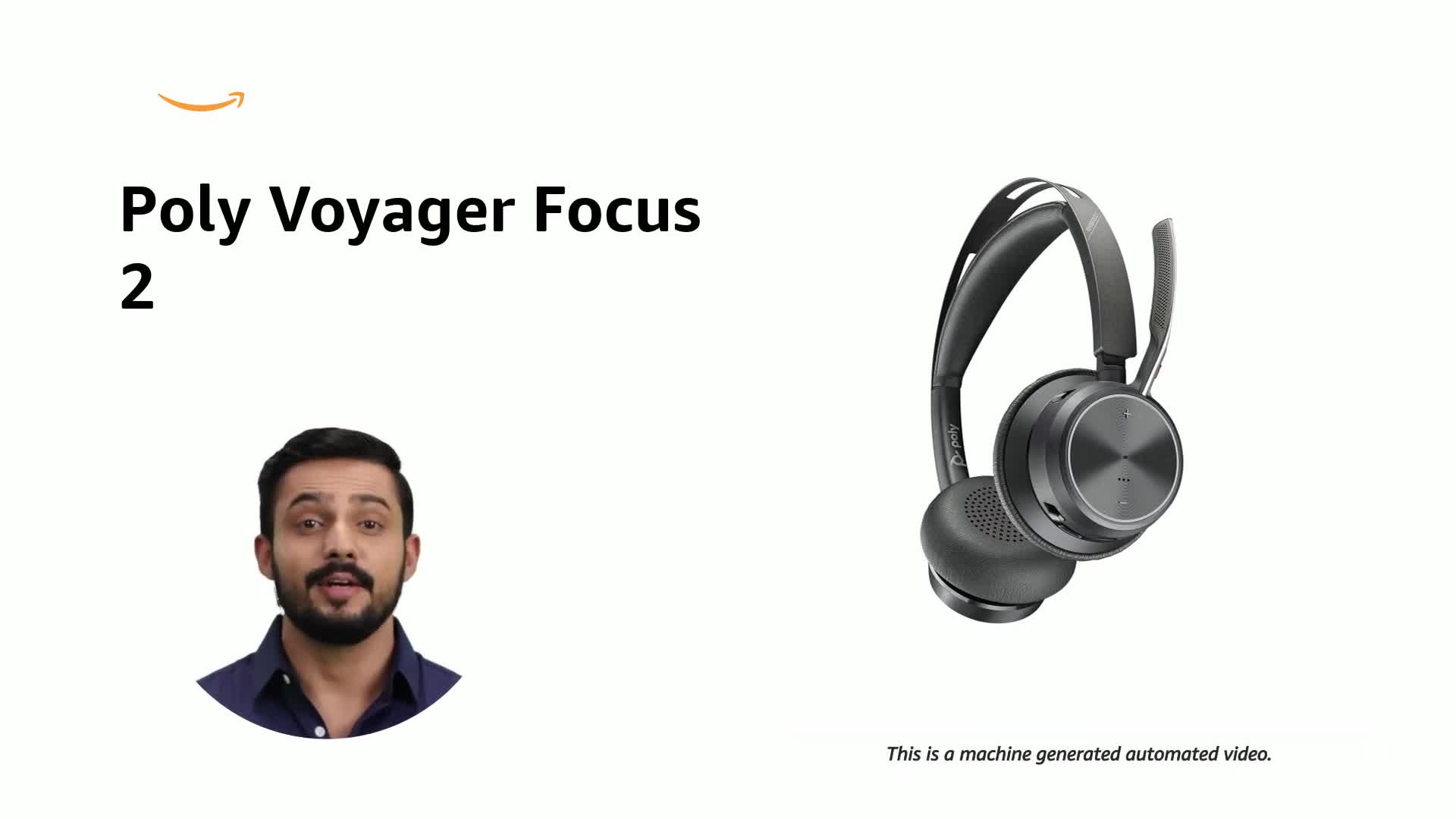 Poly (Plantronics + Polycom) - Voyager Focus 2 UC USB-C On Ear