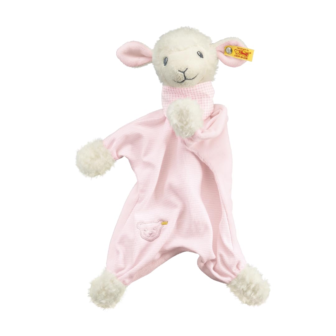 Steiff Pink 30Cm Sweet Dreams Lamb Comforter (Pink), (239632)