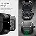 Spigen Lock Fit Designed for Galaxy Buds2 Pro (2022) / 2 (2021) / Pro (2021) / Live (2020) Case with Secure Lock Protection - Matte Black