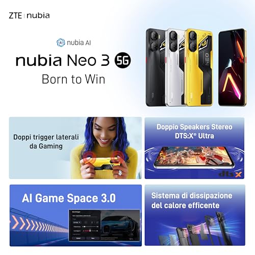 Zte Nubia Neo 3 5G, 256 Gb, Silver - 2