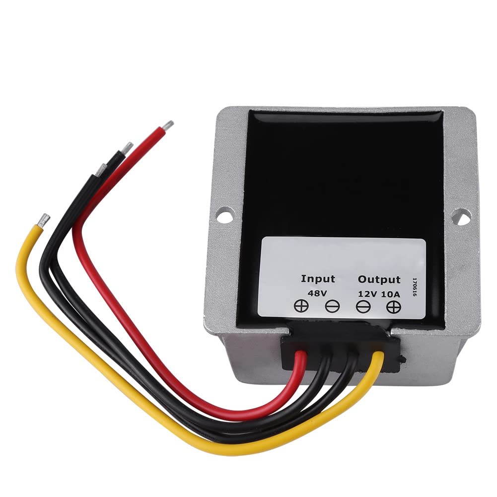 Jadeshay DC-DC Wandler 48V auf 12V 10A 120W Spannungsabwärtsmodul, Buck-Netzteil-Konverter Spannungsstabilisator 12V Ausgang
