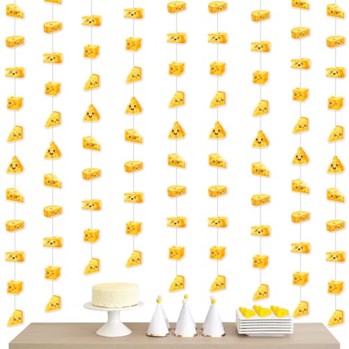 Guirlandes de fromage décorations de fête pour anniversaire thématique x8