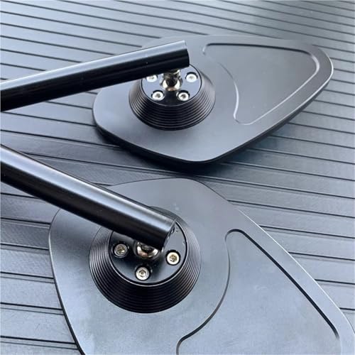 Rétroviseurs pliables moto anti casse en aluminium CNC 10 mm