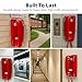 Sangyn 2554 No Dial Wall Phones with Metal Ringer, Emergency Wall Telephone,No AC Power Required Wall Mount Phone, Lobby Phone, Wall Telephone Without Keypad for Kitchen,Home,Hotel, Bar, Garage, Red
