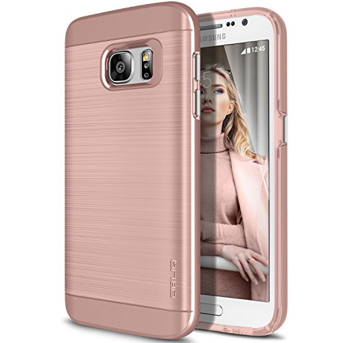 Obliq Galaxy S7 Case, OBLIQ [Slim Meta][Rose Gold] Slim Fit Case for Samsung Galaxy S7