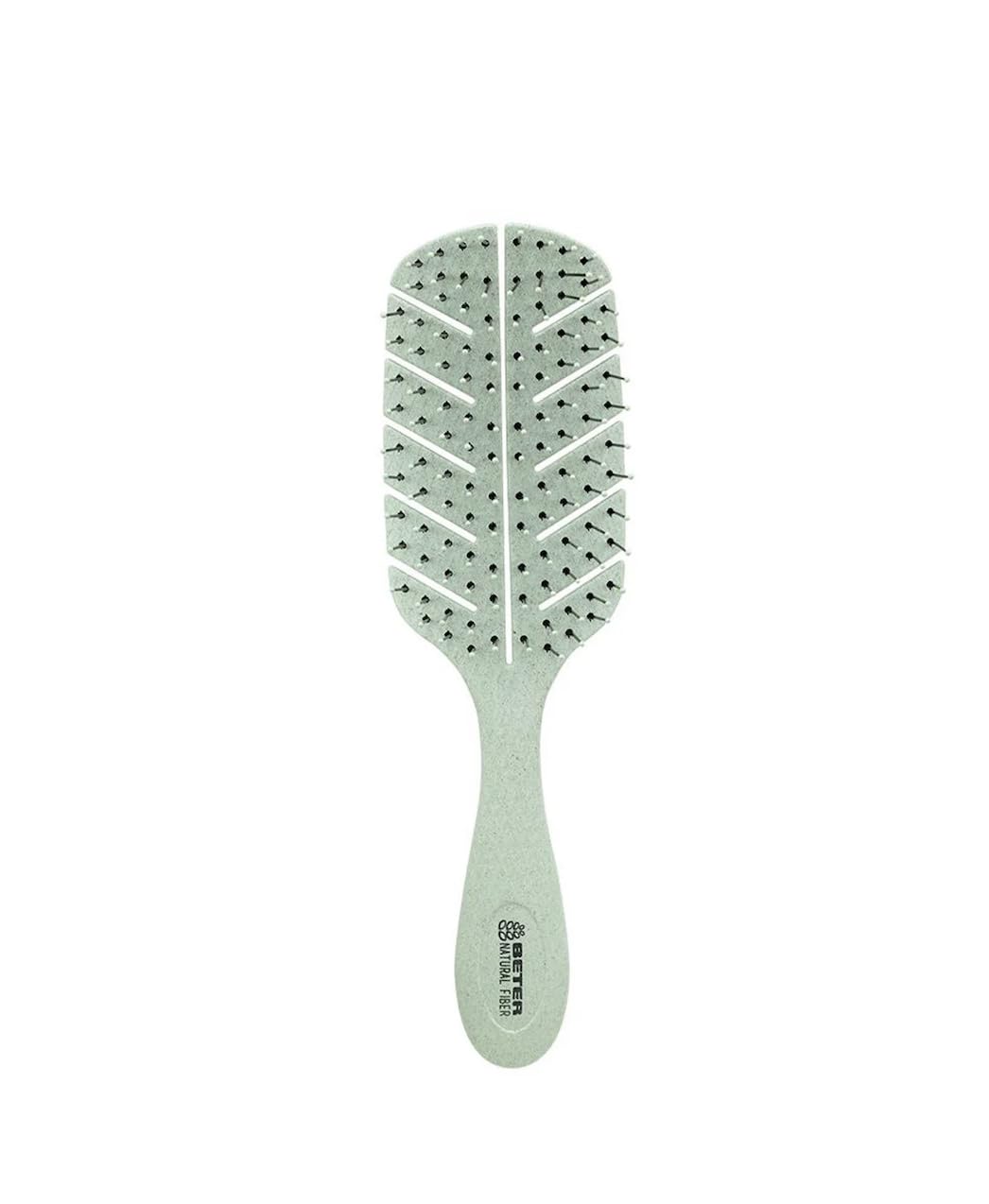 Beter - Detangling brush Natural Fiber - Anti-Tangle Skeleton Hairbrush made from wheat fibers, Anti-Tangle and Anti-Breakage Detangling Eco Brush, Gentle and Tangle-Free Styling, For All Hair Types