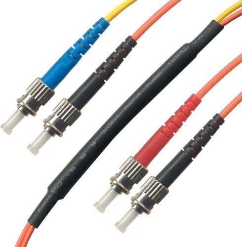 2M ST/ST Mode Conditioning Fiber Optic Cable (9/125-62.5/125)