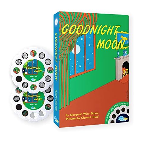 Moonlite Storybook Reels for Flashlight Projector, Kids Toddler | Goodnight Moon | Story Reel Pack for 12 Months and Up Cover