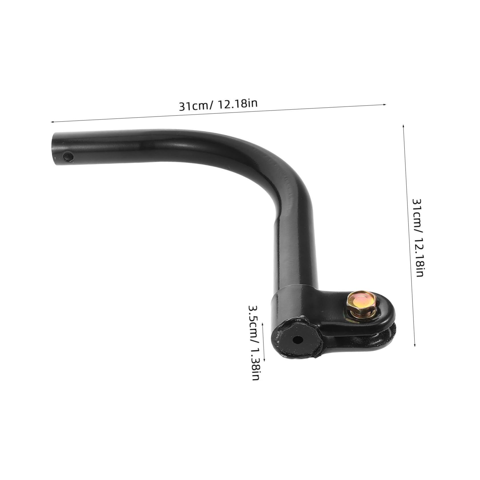 ERINGOGO Electric Fan Wall Bracket Heavy Duty Iron Pole Curved Bracket for Secure Wall Mounting of Electric Fans Easy to Install Modern Design for Home Decor