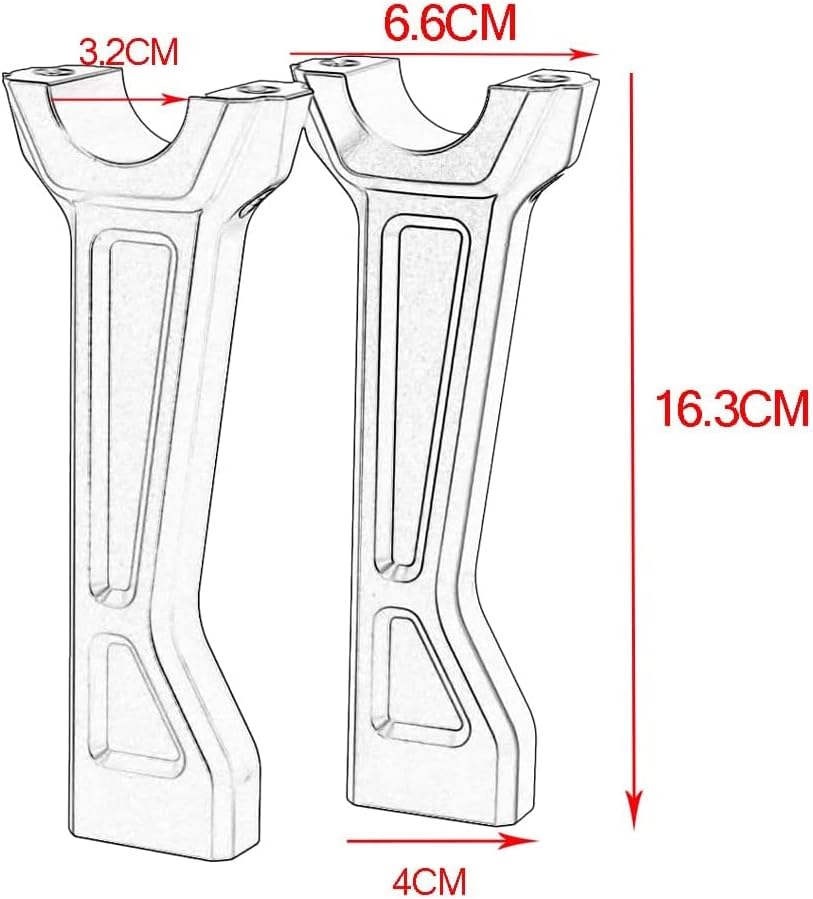 New Motorcycle Handlebar Tall Risers For Harley PAN AMERICA 1250 PAN AMERICA 1250S 2020 2021 2022 Increased handlebar height black