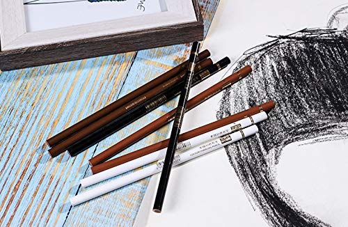 Lápices de grafito YYMIYU para dibujo artístico miniatura 5