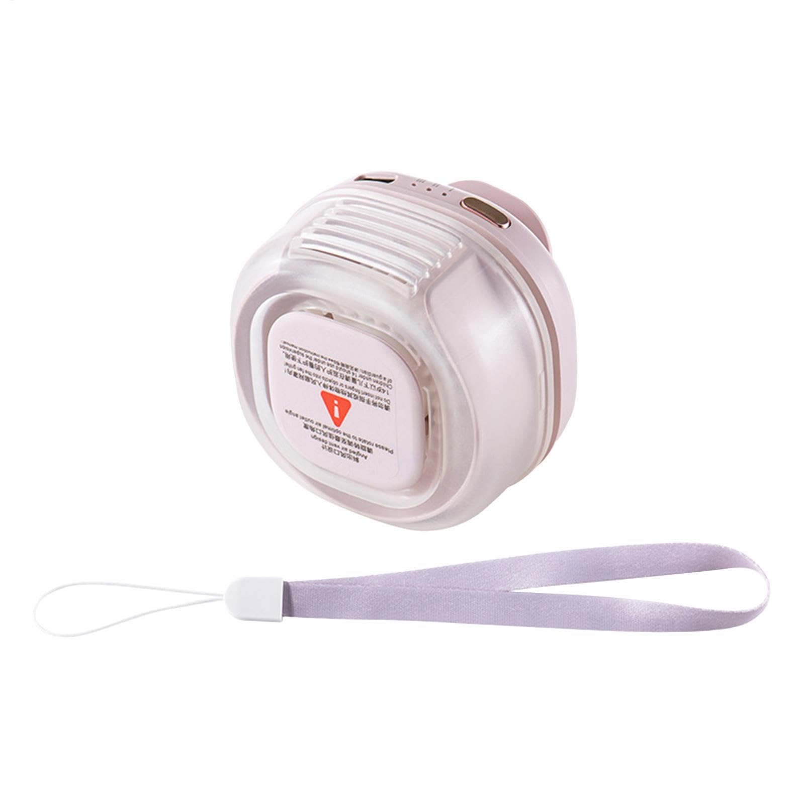 Ventilateur portable rechargeable 1000mAh pour maison et extérieur avec pince de ceinture