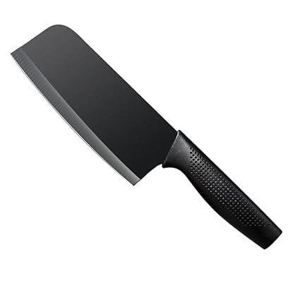 Leeonz Kitchen Butcher Knife Stainless Steel Multi Purpose Knife Best for Home Kitchen and Restaurants Chef Knife Heavy Duty Chopper Meat Cleaver with Ergonomic Handle