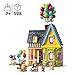 Lego Disney House from Up Building Kit with Toy House and Minifigures, Comes with Carl Fredricksen, Oskar and Dogge Toy Dog, Disney's 100th Anniversary, from 9 Years 43217