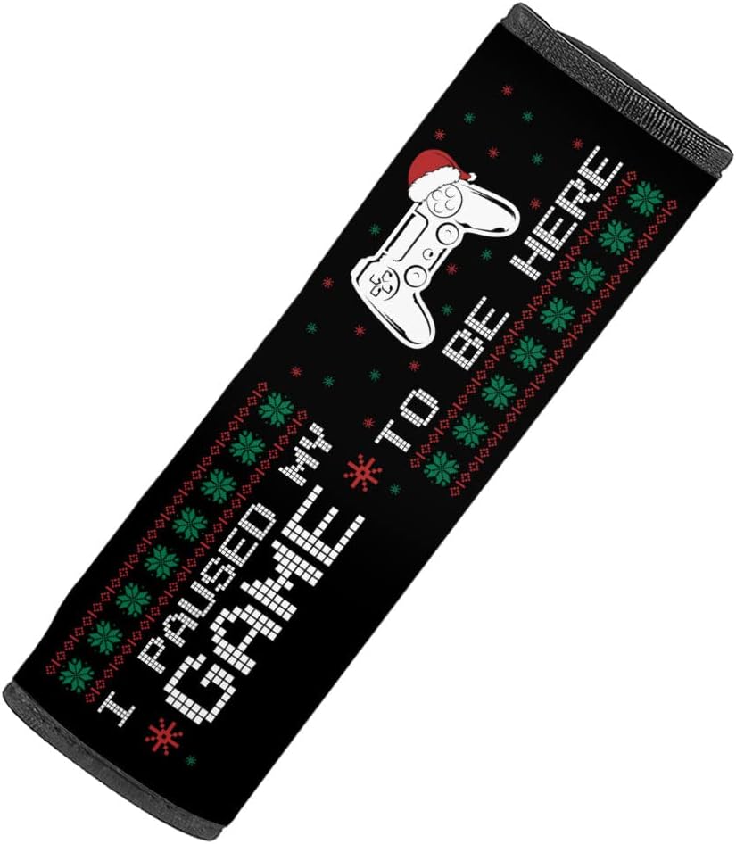 Gamer Car Seat Belt Pads - Cool Seat Belt Covers - Illustration Seat Belt Covers