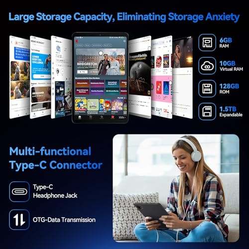 Image of ALLDOCUBE iPlay 60 Pro 11 inch Tablet, 90Hz Reflex 1920x1200 FHD Android 14 Tablet, 16GB(6+10)RAM+128GB+1.5TB Expand, MediaTek Helio G99 Octa-core, Widevine L1, 7000mAh, Quad Speaker, 4G /Wifi5, PD 18W