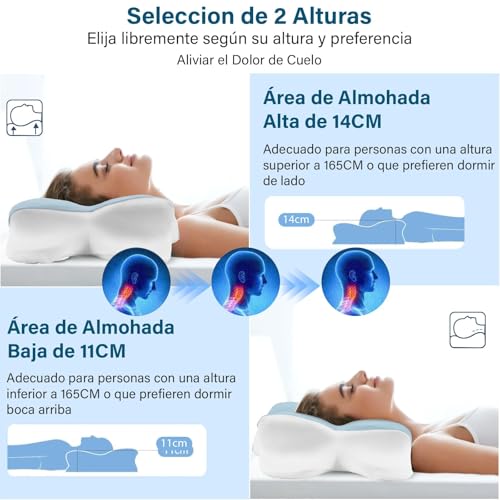 Opiniones de Memory foam almohada al mejor precio. 27 Imagen adicional