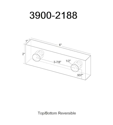 Miniatura 7 de HHIP 3900-2184 mordazas de tornillo de banco de aluminio, 5 pulgadas de largo x 1-12 pulgadas de alto x 1 pulgada de ancho