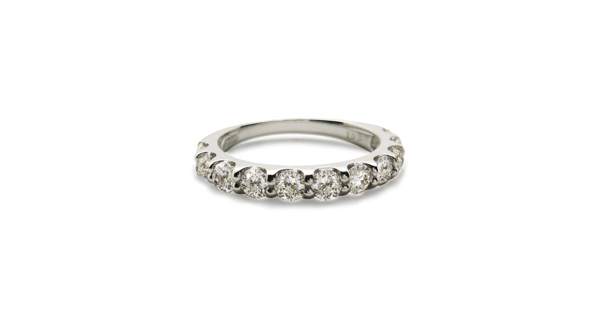 ダイヤモンドフルエタニティリング　1カラット Jeweluce ☆フルエタニティ 1.00ct 【Hカラー SI〜VSクラス