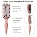 Curly Hair Brush Candybrush Curl Defining Brush for Detangling Shaping and Defining Curls for Women, Men, Wet & Dry Hair (Matte Pink)