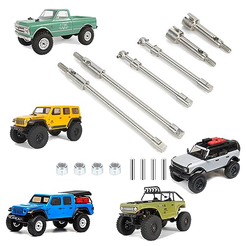 Axe avant SCX24 RCAWD pour réparer et renforcer le pont Axial