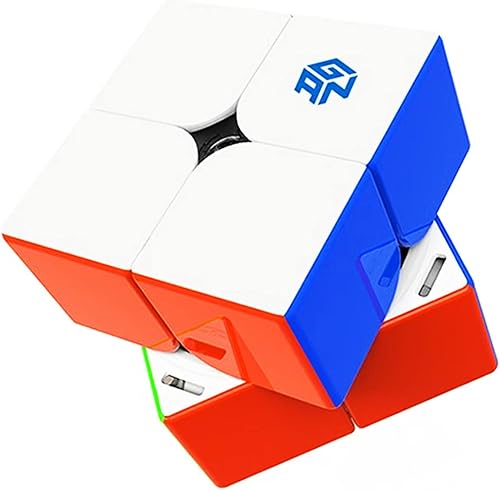 Cuberspeed GAN 251 M PRO 2x2 Cubo magnético de velocidad sin etiqueta GAN251 imán velocidad rompecabezas juguete