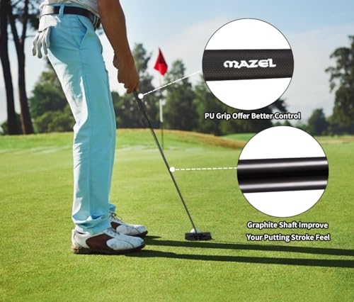 Mazel Stand Up Golf Putter With Graphite Shaft For Men & Women,Ultra Low Center Of Gravity,More Stable For Accurate Aim thumb #4