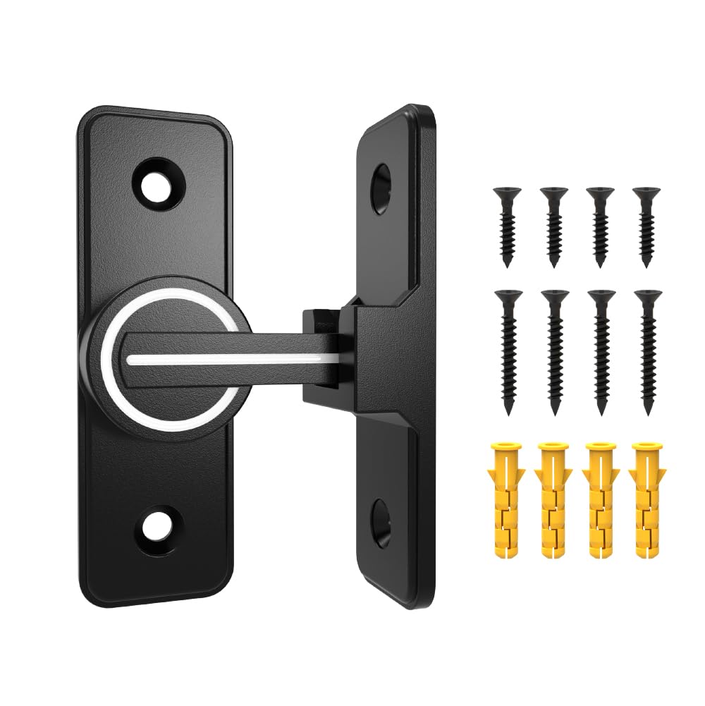 Loquet lumineux de porte de grange à 90 degrés Winsoon