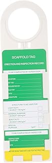 DOITOOL Scaffold Tags Scaffold Status Holder and Tags 1 Set Scaffold Status Holder and Tag Kit Scaffolding Safety Inspection Tag Scaffold Tag Scaffolding Safety Inspection Tags