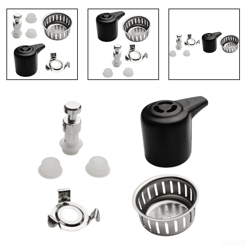 Kit de válvulas para olla a presión eléctrica, set de 7 piezas para reemplazo de válvulas sueltas o desgastadas, piezas de reparación fáciles de instalar miniatura 4
