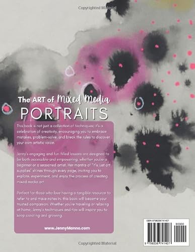 Independently Published Manno, Jenny The Art Of Mixed Media Portraits: A How-To Guide With Jenny Manno thumb #1