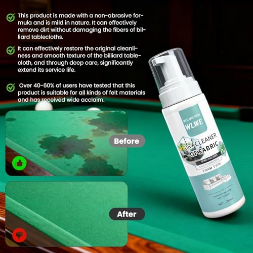 Yeesingsen Pool Table Cleaner kit,Pool Table Brush for Felt Cleaning - image 4