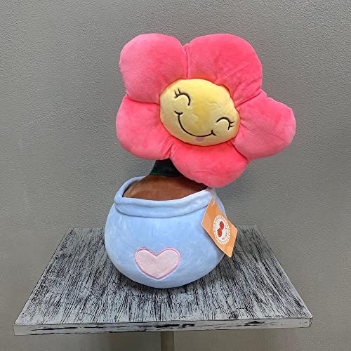 Image of Tickles Beautiful Sunflower Plant Soft Stuffed Plush Toy for Kids Birthday Valentine Gift (Color: Multicolor; Size: 22 cm)