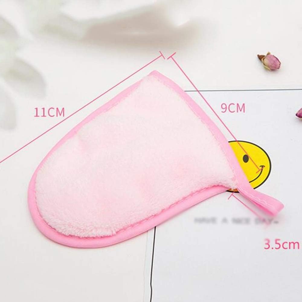 Reusable Microfiber Soft Towel Deep Skin Care Makeup Remover Towel(E)