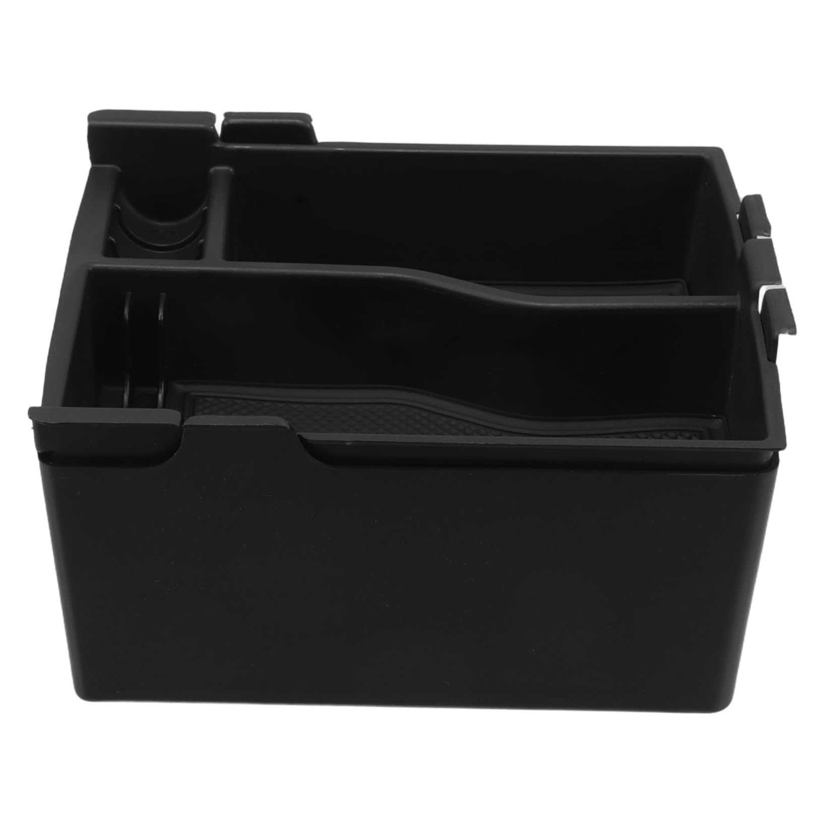 Organisateur de console centrale de voiture bac de rangement pour accoudoir noir
