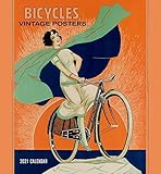 vintage bicycles  Bicycles Vintage Posters 2021 Wall Calendar