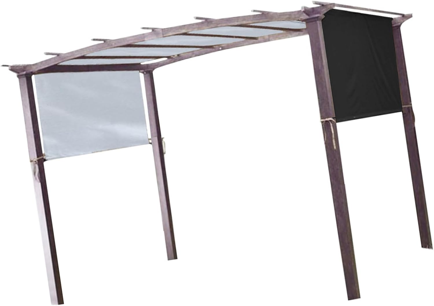 Quick Setups Replacement Gazebo Top Tear Windproof Design 190T Polyester Fabric for Outdoor Pergola and Backyard Shade Garden Shelter Cover