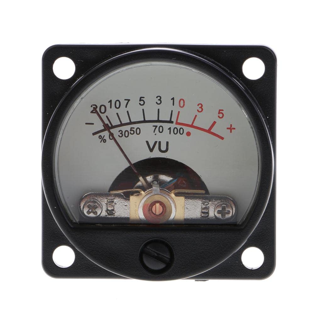 MERISHOPP® 1pc VU Panel Meter Warm Back Light Audio Level Tube Amplifier DB Level LED Header|Collectibles|Collectibles|1 Piece Audio Power Amplifier Panel VU Meter-picture-27