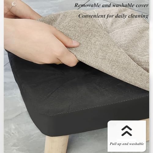 Tissu polyester aspect lin pour tabouret anti-fatigue - 5