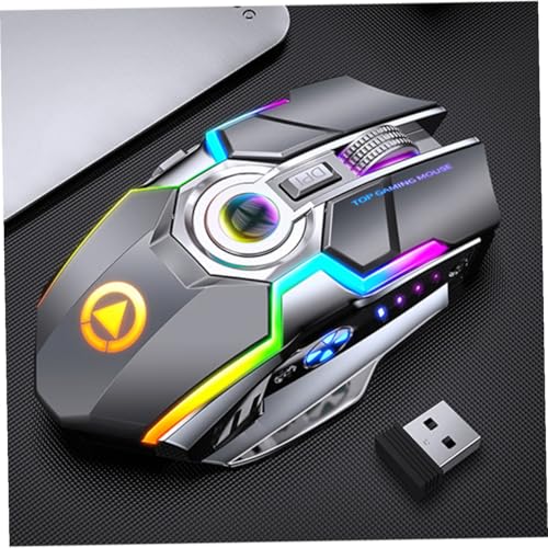 Souris de jeu sans fil ergonomique pour setup PC de bureau