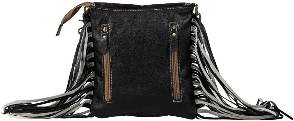 Myra Bag Leather Fringe Purse - Western Style Fringe Purses for Women, Genuine Leather Boho Bags for Women, Cowgirl Gifts - Image 6
