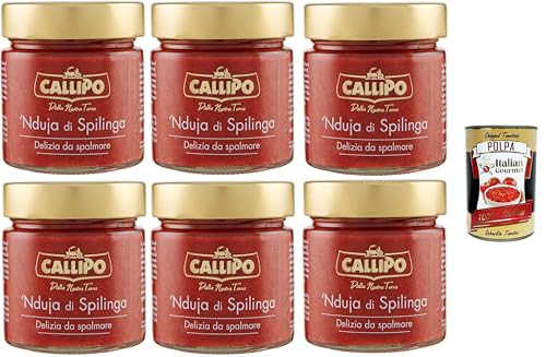 Nduja de Spilinga Callipo sauce tomate italienne pour pizza et pâtes